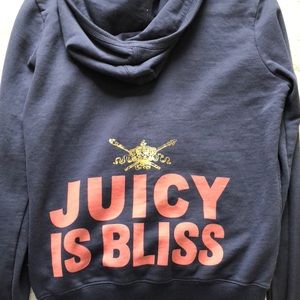 JUICY COUTURE zip up hoodie